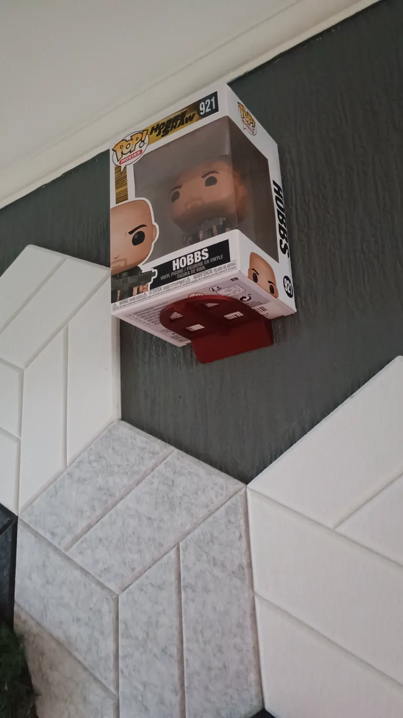 Pop Brackets Funko pop wall bracket - Free 3D Print Model - MakerWorld