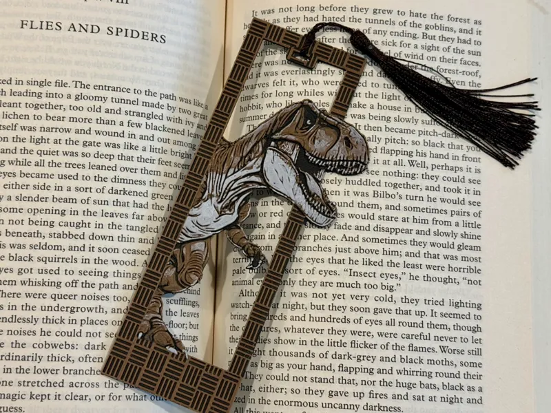 T Rex Bookmark NO AMS -  Tyrannosaurus Rex