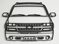 Décoration murale Chevrolet Suburban GMT800 — photo 2