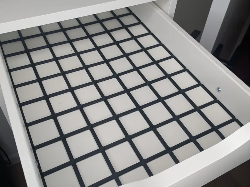 Gridfinity Base for Tall IKEA Alex Drawer 36x116cm