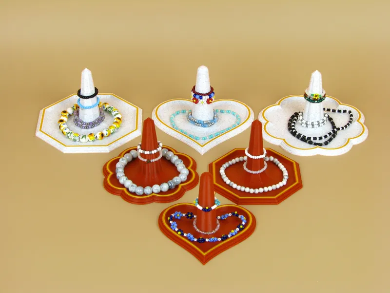 Vintage style jewelry stands