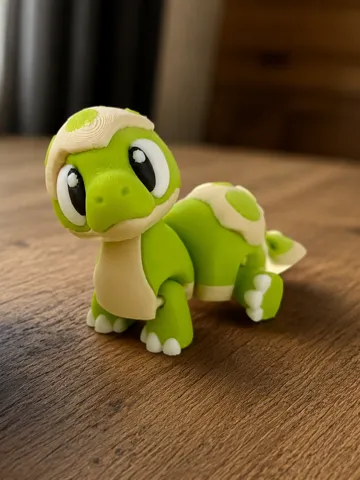 Modelo para impresión 3D: Dino articulé – Flexi 3D — vista de referencia 2