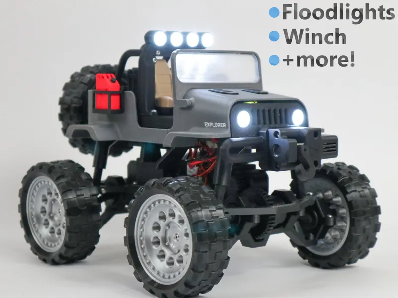 4x4 Explorer Kit for Mini Off-Roader