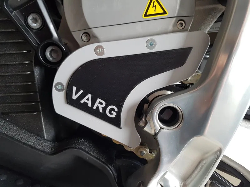 Chain cover for STARK VARG electric enduro