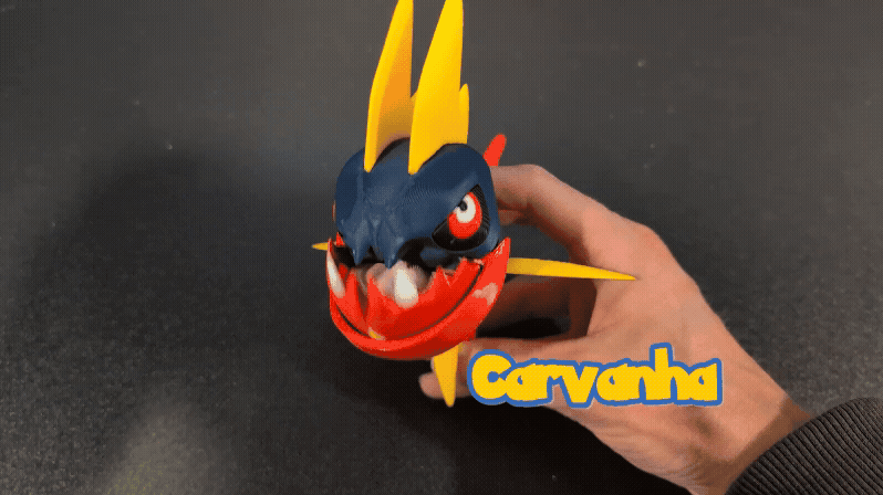 Mechanical Chomping Carvanha (No AMS!)