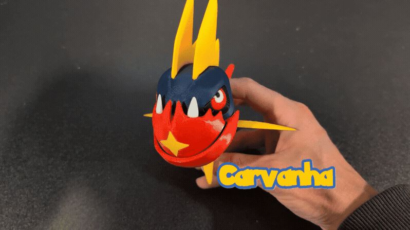 Mechanical Chomping Carvanha (No AMS!)