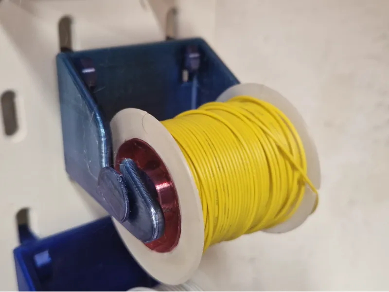 Skadis Hookup Wire Reel Mount