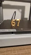 Numbers With Stand 0 - 4