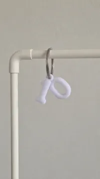 Balloon Number Keychain 0 - 4
