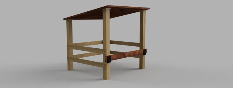 Reindeer stable / Rentier Stall