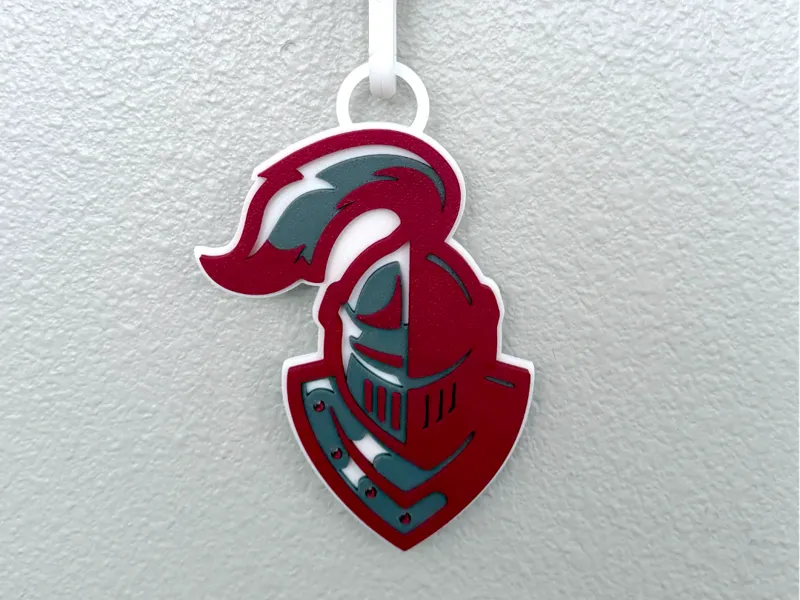 Northridge Knights Fan Chain Charm