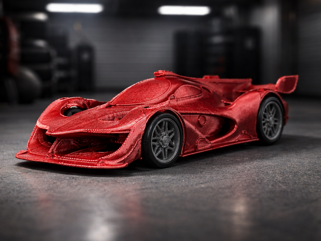 Futuristic Hypercar | 1:43 Scale, No AMS