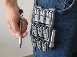 Single hand bit exchange