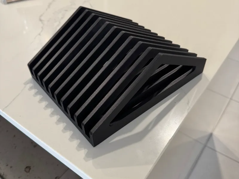 Record Storage Rack