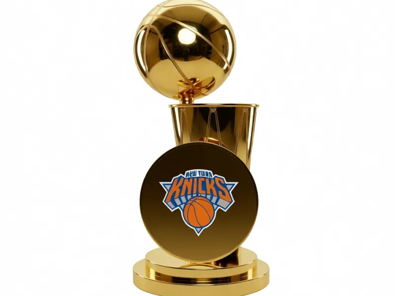 Knicks NBA Championship Trophy 2026 