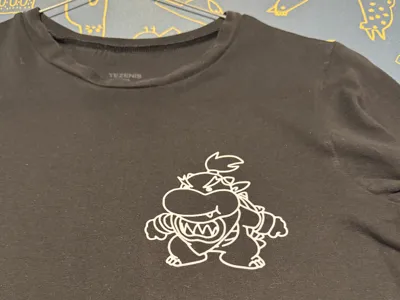 Bowser Jr T-Shirt Print