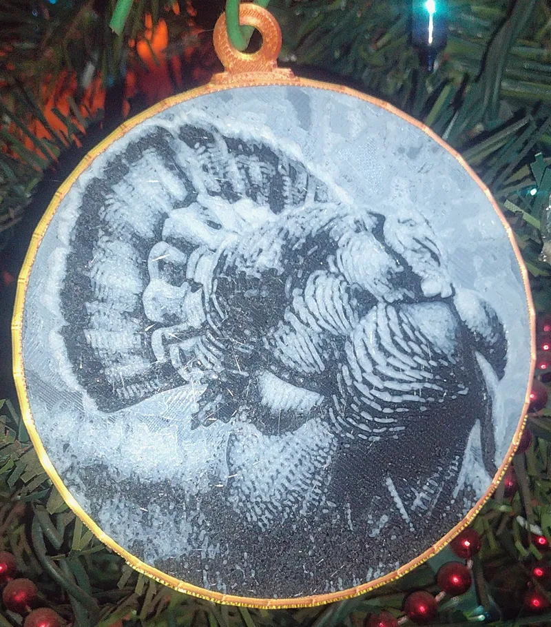 Christmas Ornament Turkey