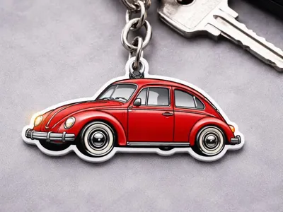 Beetle Keychain (Beetle)