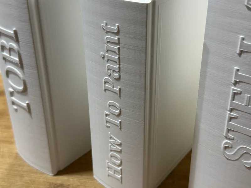 Book Paint Brush holder