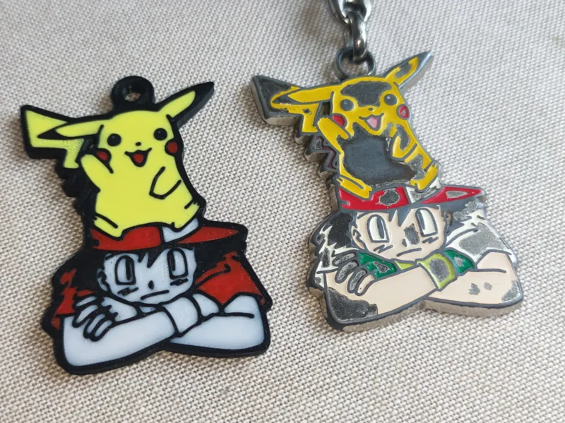 Pokemon 1998 Keychain