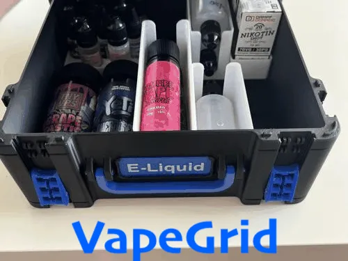 VapeGrid / Verpackung (10-ml-Flaschen und Shots)