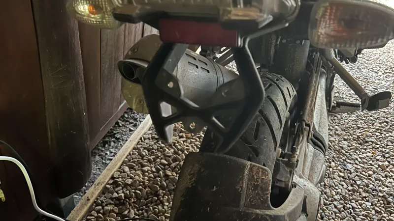 BMW R1200GS Numberplate Adaptor