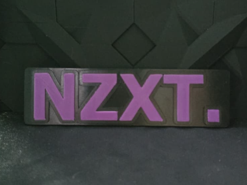 NZXT Gaming PC Logo/Sign