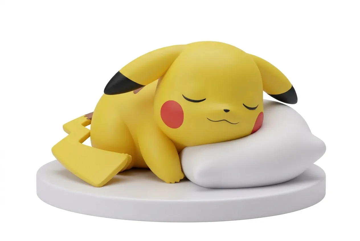 pikachu durmiente - pokemon view 2