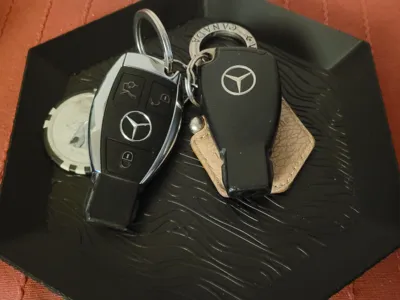 Hexagonal Key Tray