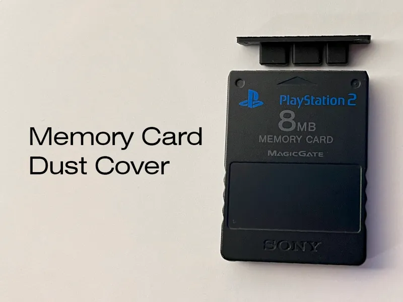 PlayStation Memory Card Dust Cover