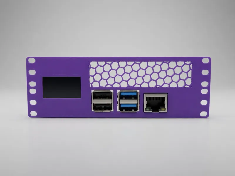 Mini Lab Rax 2U RPi-4 w/ OLED
