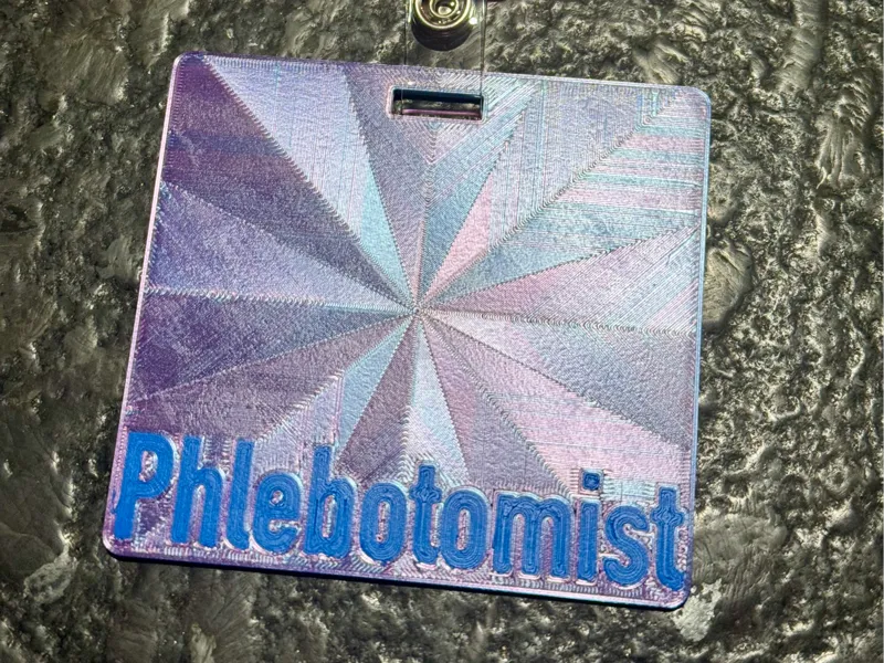 Phlebotomist Badge Buddy