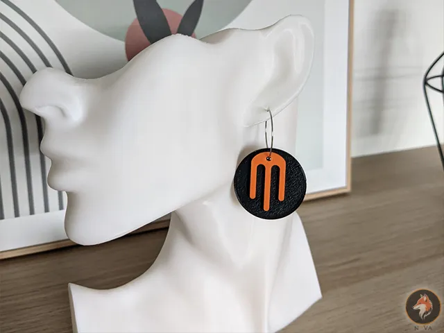 Boucles d’oreilles "Fourches"