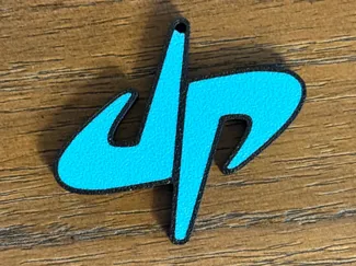 Dude Perfect Logo Keychain (ams)