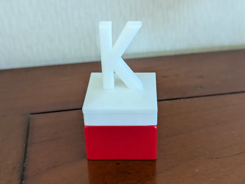 Alphabet Duplo compatible - Lettre K