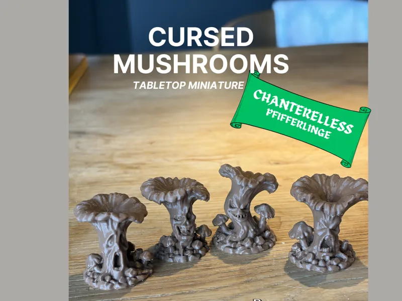 Dämonische Pfifferlinge- Verfluchte Pilze (2) DnD