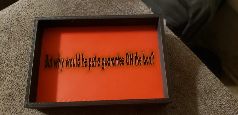 Guarantee Box by Horseduck - MakerWorld