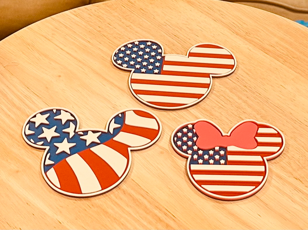 Mickey Minnie Disney America! - Earrings - Coaster