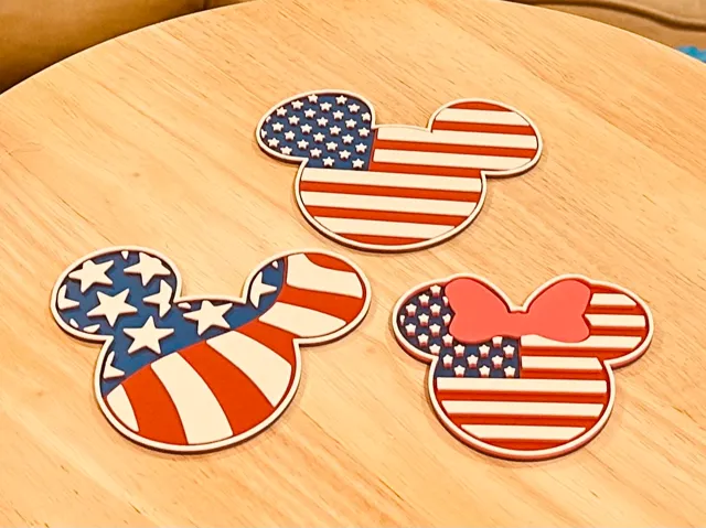 Mickey Minnie Disney America! - Earrings - Coaster
