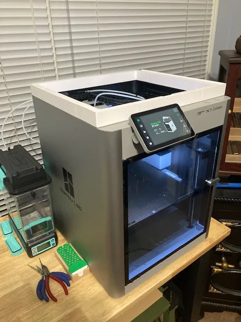 P1S and X1C Top Glass Lid Riser - Free 3D Print Model - MakerWorld