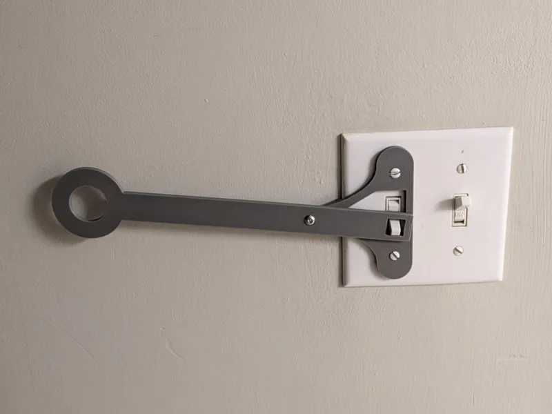 Horizontal Light Switch Extender