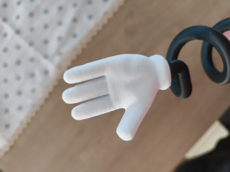 mickey mouse hands! spring&telescopic
