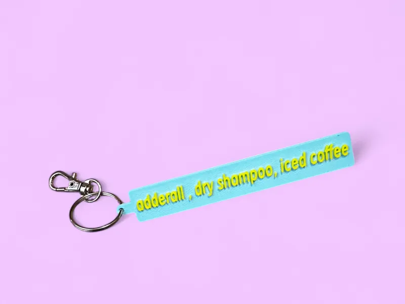 ADHD keychain