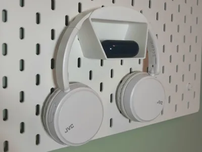Headphone Holder + Shelf SKADIS