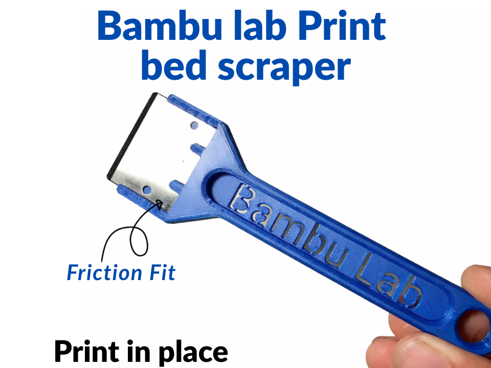 bambu lab print bed scraper