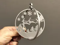 Ornement Père Noël arrive — photo 2