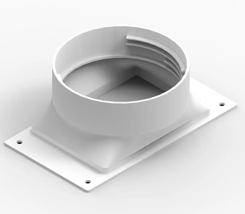Absaugschlauchhalterung D=150mm 