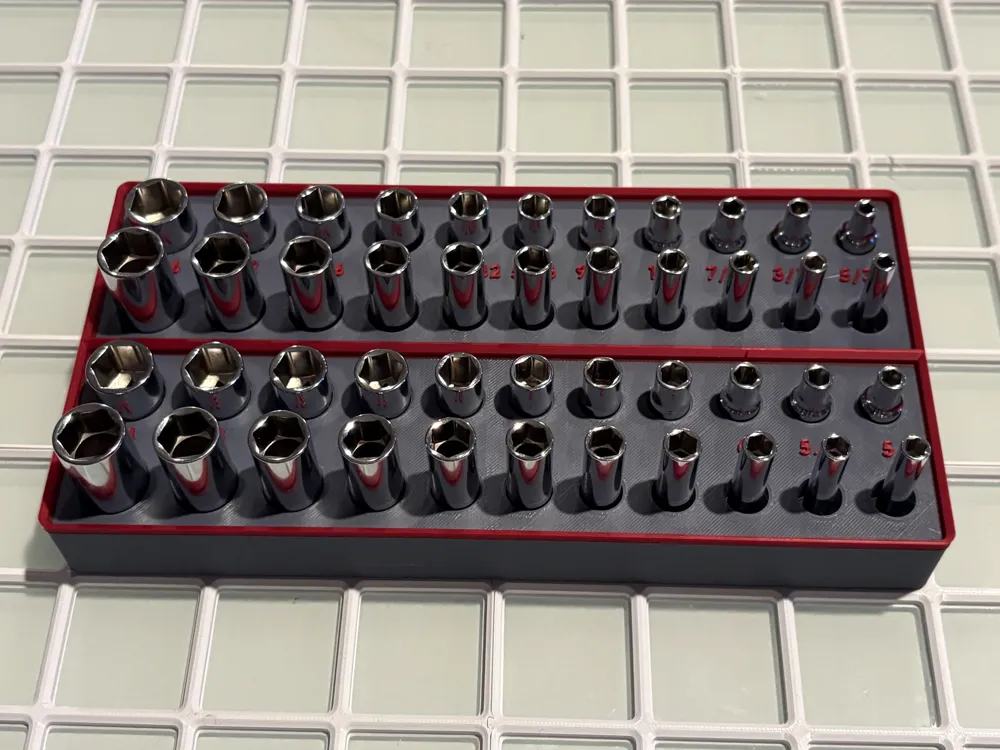 Bac Gridfinity pour douilles Icon 1/4