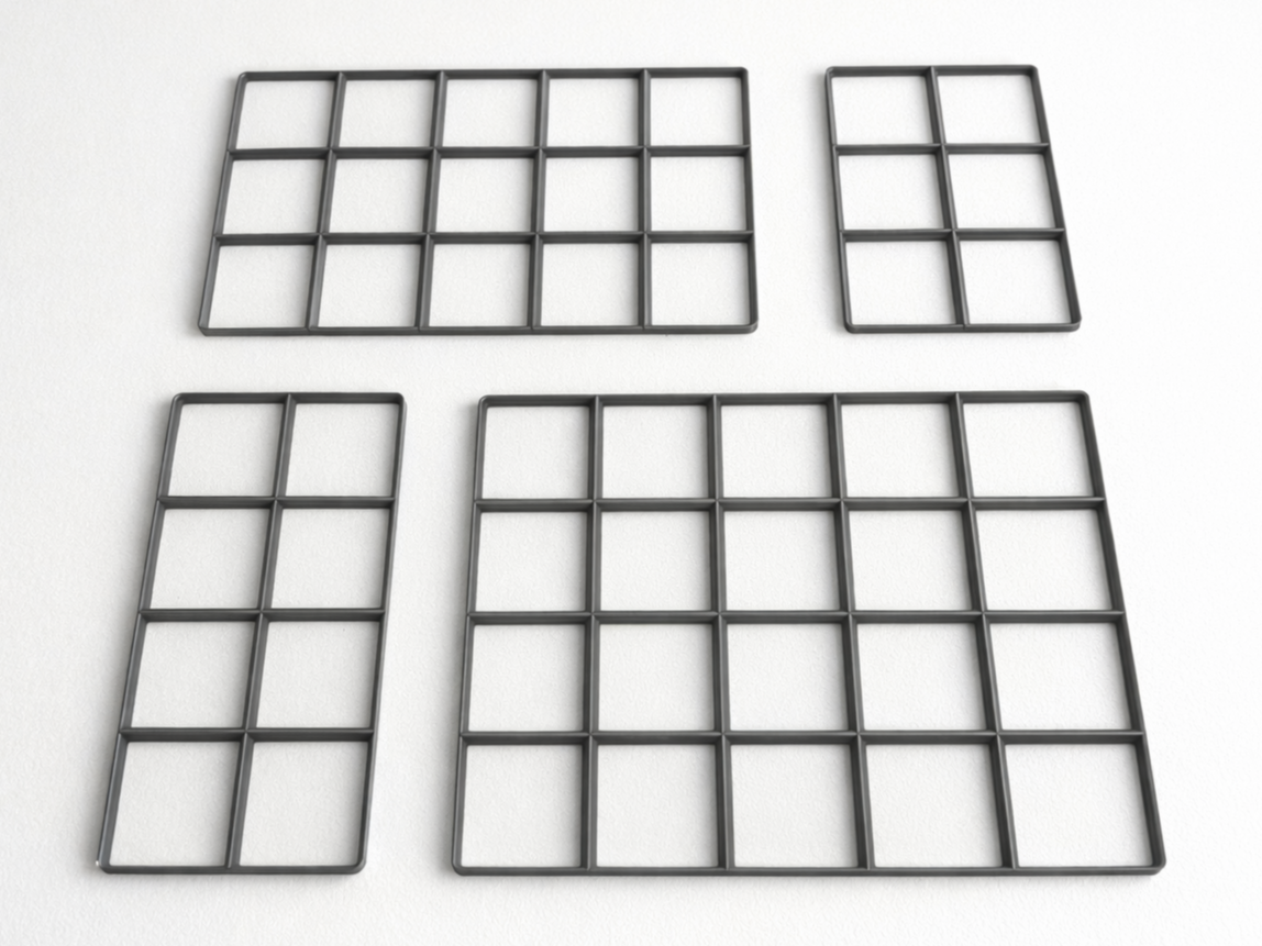 Gridfinity Standard Baseplate Collection All Sizes