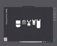 Hand modes+Hat (Blaster, Chainsaw, Hammer, Shield.